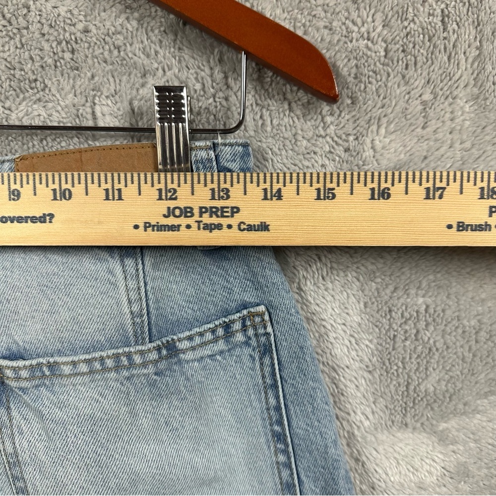Cotton On Barrel Leg Y2K Light Wash Carpenter Jeans Size 26 - Picture 5 of 8